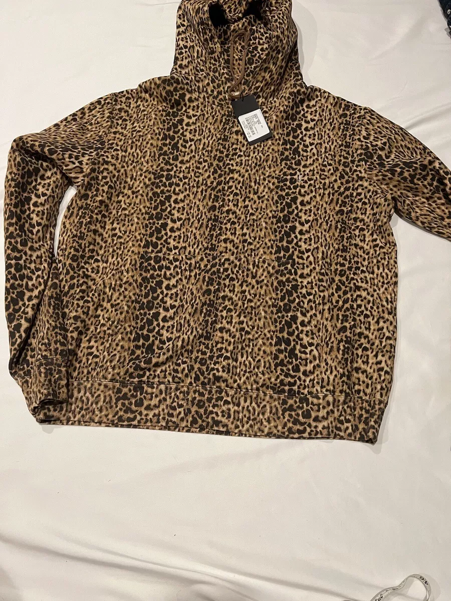 Saint Laurent mens Leopard Print hoodie. XXL. 1090 eBay