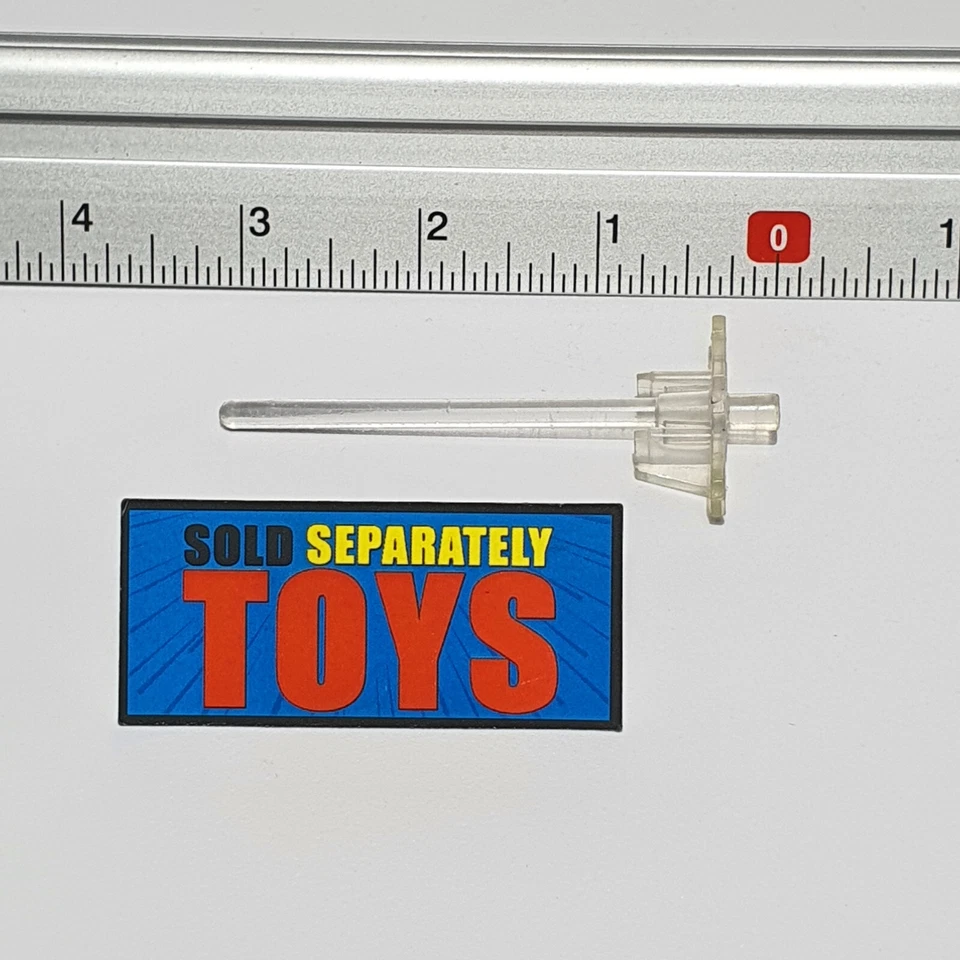 Vtg Transformers G2 Electro SWORD original Laser Rod clear weapon accessory part - Image 2 of 4