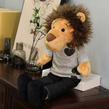 50CM the Kings Eternal Monarch Big Minomi Lion Stuffed Plush Toy Animal the Lee 