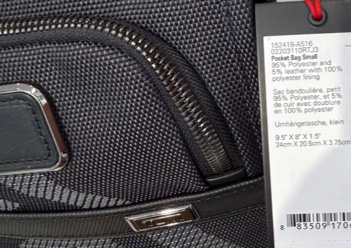 NUEVO Bolso Bandolera Tumi ALPHA 9.5” PEQUEÑO Bandolera - REFLECTANTE TUMI JACQUARD Foto 2 de 2