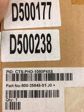 NEW Cisco CTS-PHD1080P4XS open box NO CABLES ONLY CAMERA