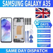 For Samsung Galaxy A35 5G A356 SM-A356B/SM-A356E LCD Screen Display Incell+Frame
