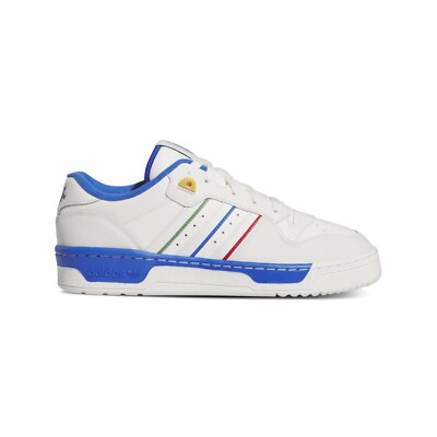 Adidas Originals Rivalry Low (Cloud White/Scarlet/Blue
