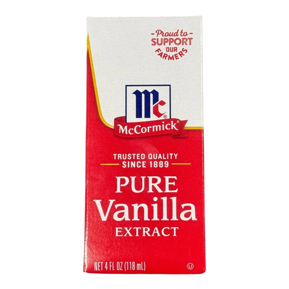 Paquete de 2 extractos de vainilla pura totalmente naturales McCormick 4 fl oz cada uno mejor para 2029 Foto 2 de 3