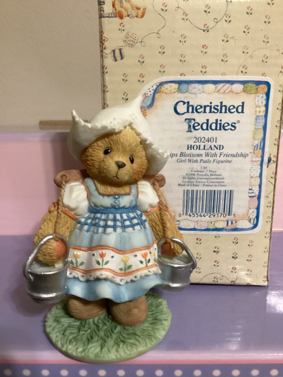 Enesco Cherished Teddies Across The Seas International Figurines
