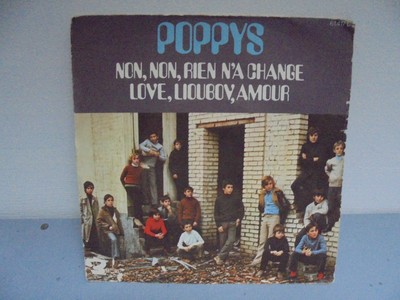 Vinyle 45 Tours Poppys Non Non Rien N A Change Ebay