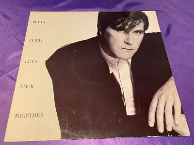 Bryan Ferry & Roxy Music - Let's Stick Together - Vinyl Record 12'' Single - 1988