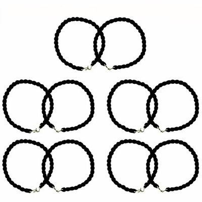 #ad 5 10 Pair Green Black Elastic Boot Bands USMC Military Blousing Straps $9.99