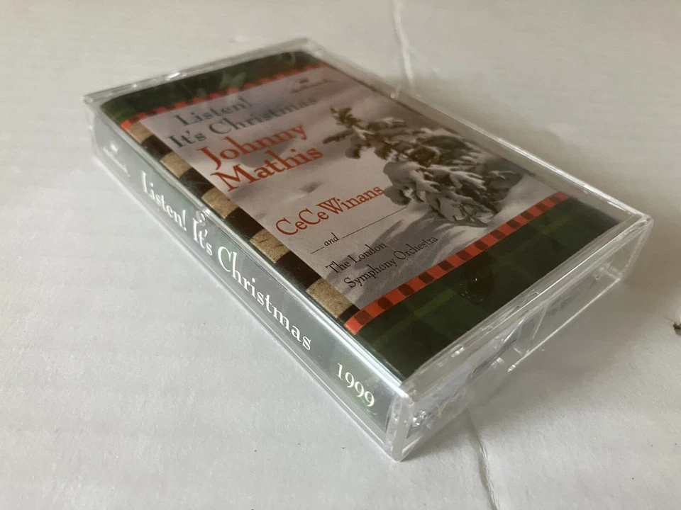Listen! It's Christmas - Johnny Mathis - CeCe Winans - Hallmark Cassette Tape - Image 4 of 4