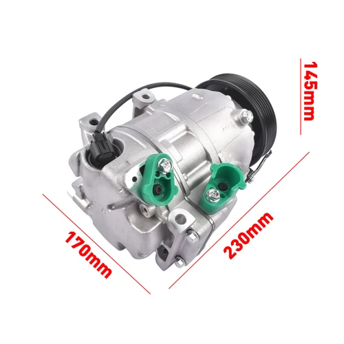 Fit Hyundai Santa Fe Sport 2.0L 2013-2018 Kia Sorento 2012-2014 AC Compressor - Picture 6 of 14
