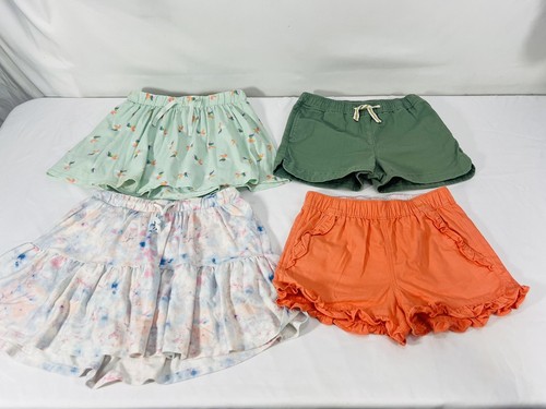 Crew Cuts & Cat & Jack Girls Skirts (skorts) & Shorts Lot 4 Large 10/12 EUC!! - Picture 1 of 12