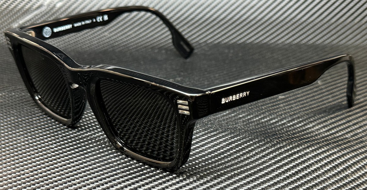 BURBERRY BE4403 300187 Black Dark Grey Men's 51 mm
