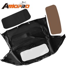 Mazda Miata 1990-05 Convertible Soft Top Plastic Window Rain Rail Black