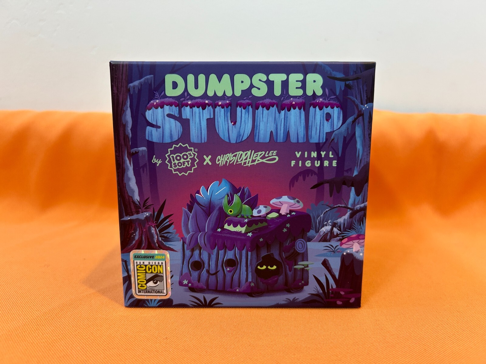 DUMPSTER STUMP 100% SOFT - CHRISTOPHER LEE TWILIGHT SDCC EXCLUSIVE VINYL MIB