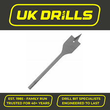 MACHINE WOOD FLAT BITS | QUALITY DRILL BITS | FROM 6mm to 40mm, EXTENSION SHANK