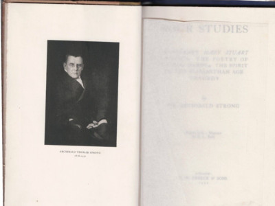 ANTIQUARIAN ,FOUR STUDIES ,SWINBURNE'S MARY STUART TRILOGY ,#127/300 ltd ed 1932