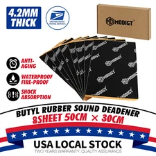 Butyl Sound Deadening Mat for Cars Noise Insulation Vibration Dampening-13 sqft