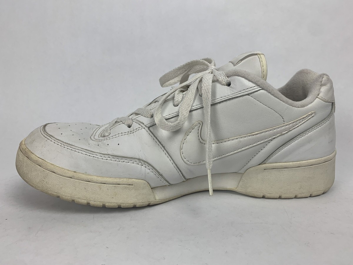 Nike Franchise Low White Perforated Sneaker 307394 Men's 10.5