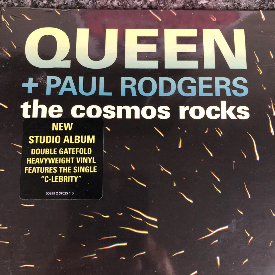 DOUBLE LP QUEEN + PAUL RODGERS THE COSMOS ROCKS 2008 EUROPE 1ST PRESS NEW SEALED - Image 2 of 3