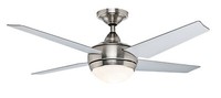 Deckenventilator Mit Licht Sonic Nickel Wohnzimmer Ventilator Mit Fernbedienung