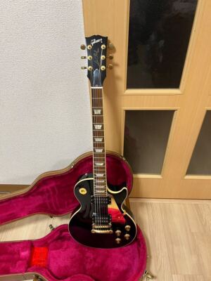 Electric Guitar Gibson Standard Les Paul EB Ebony Black Made Electric Guitar Gibson Standard Les Paul EB Ebony Black Made