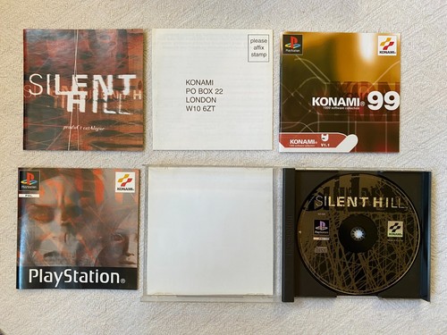 Silent Hill PS1 - UK PAL VGC with Reg 4 Inserts - High Quality Packing - Tracked - Picture 5 of 17