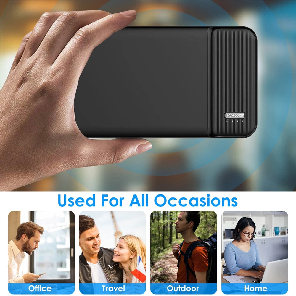Power Bank 20000mAh 20W Charging Portable External Battery Backup For Cell Phone Power Bank 20000mAh 20W Charging Portable External Battery Backup For Cell Phone