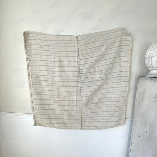 Grainsack grain sack Farmhouse rustic textile antique hand woven linen French c - Picture 4 of 10