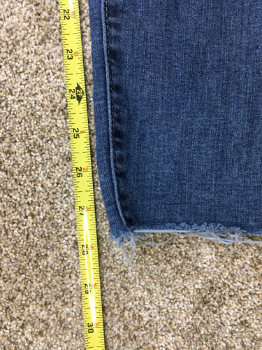Levi's Jeans Women's 22W 41x28 Blue Denizen High Rise Super Skinny Distressed - Picture 8 of 16