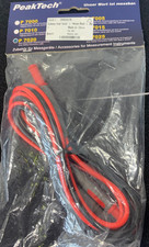 Test Leads Pair PEAKTECH P 7020 CAT III, CAT IV, 10A UK SELLER FREE P+P