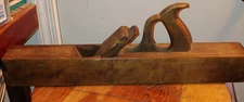 Vtg 22" Auburn Plane Tool Co Thistle Brand Auburn NY Wood Tool Company