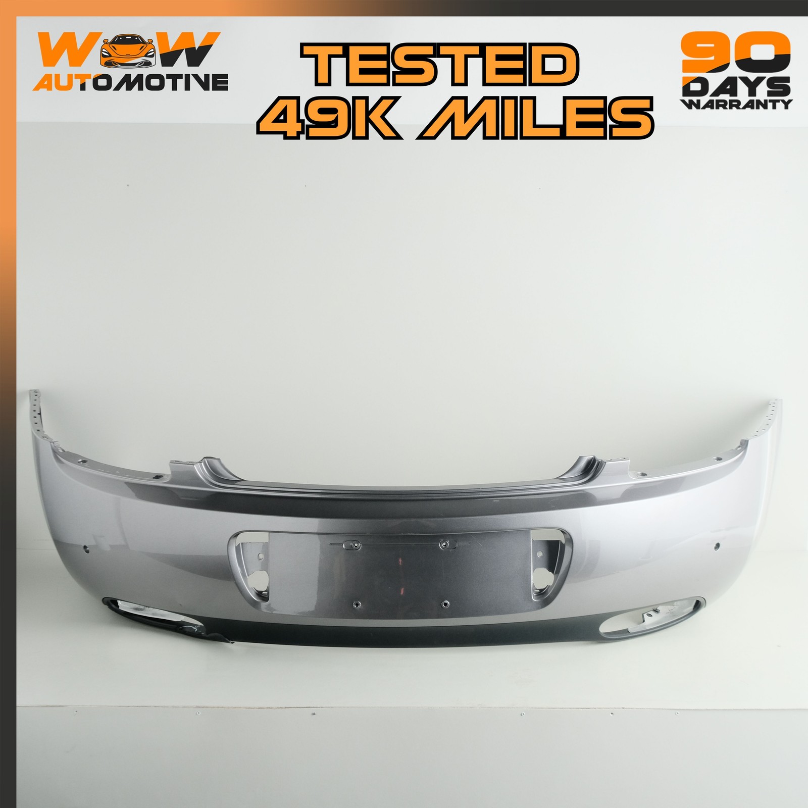 Bentley Continental GT Speed 2007-2011 Rear Right Bumper Silver