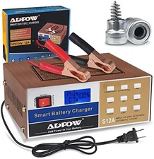 12V 24V 12A Smart Car Battery Charger Maintainer