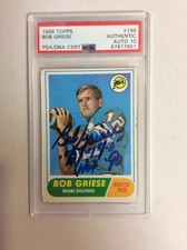 Bob Griese Cards, Rookie Card and Autographed Memorabilia Guide 37