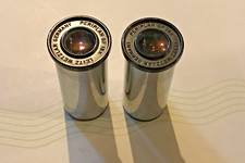 2 Ernst Leitz Wetzlar Microscope Micrometer Vintage Eyepieces Periplan GF 10x