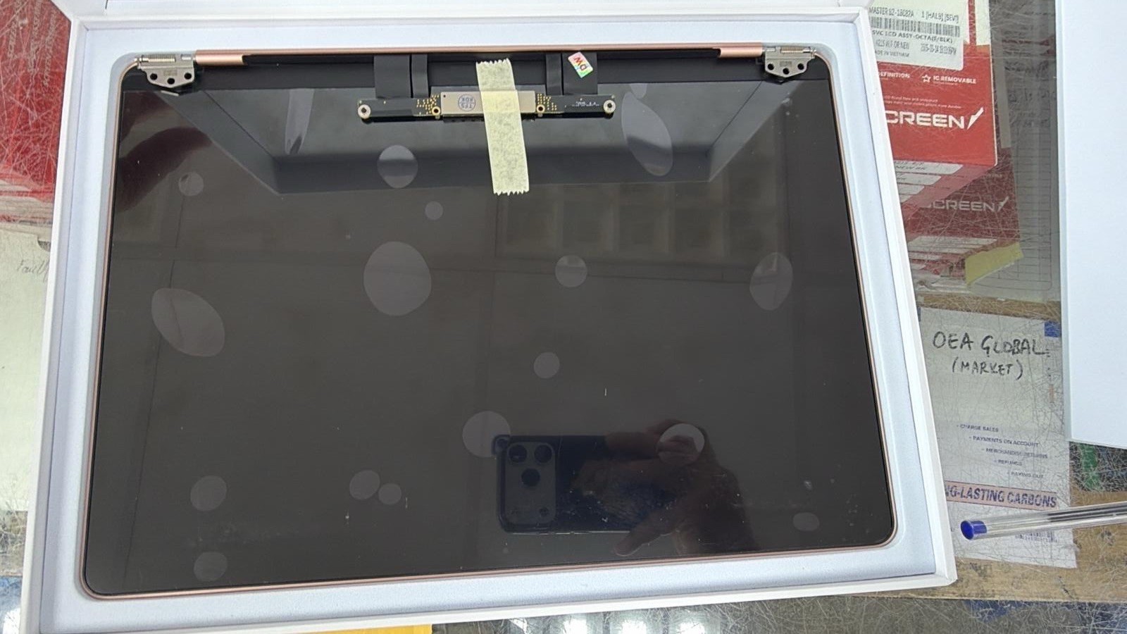 MacBook Air A2337 13,3" 2020 - Schermo LCD Assemblato Oro foto 3