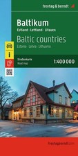freytag & berndt Straßenkarte Baltikum 1:400...