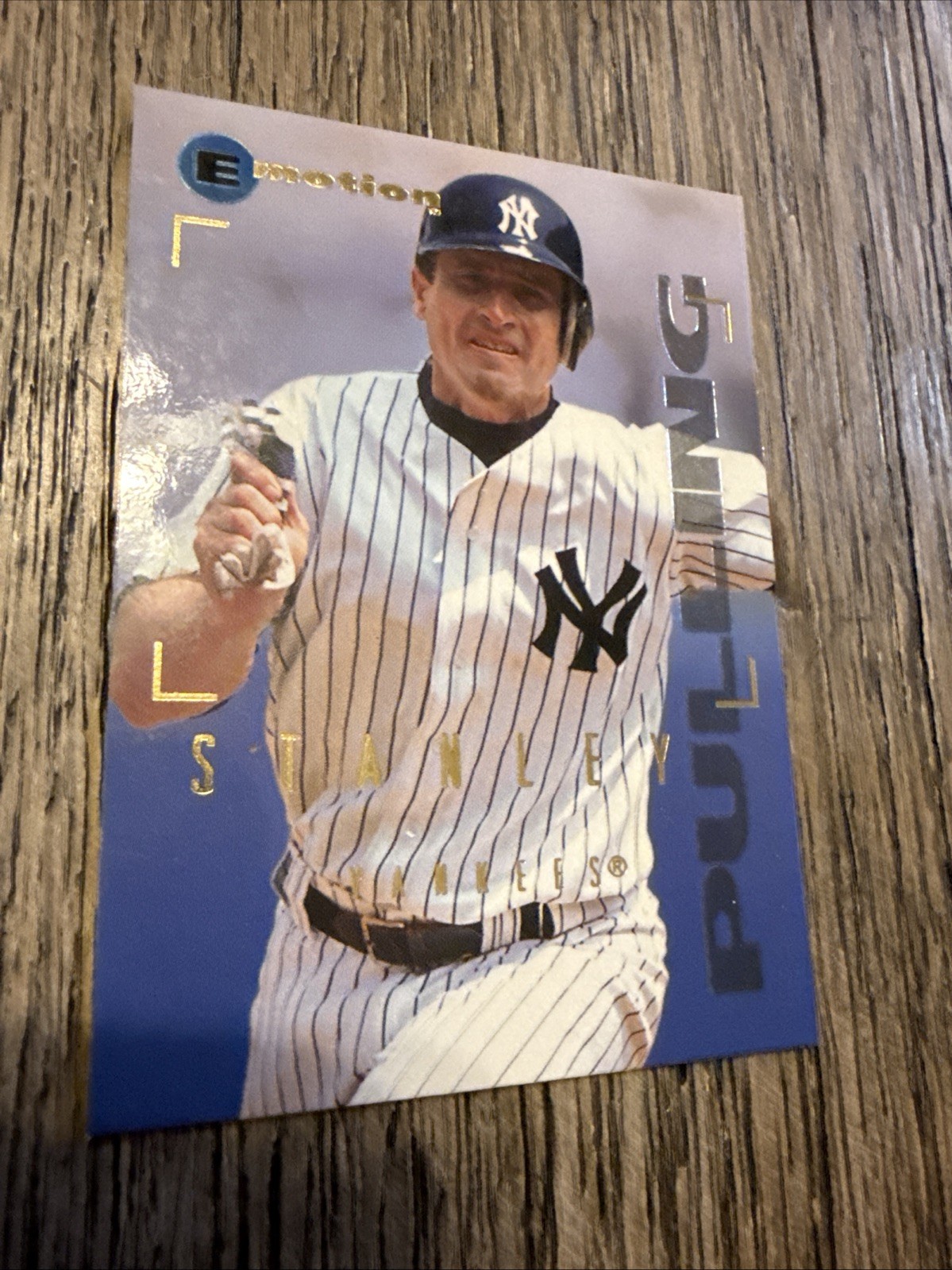 1995 Fleer Emotion #67 Mike Stanley New York Yankees