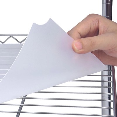 5 Pack 14x24 Inch Wire Shelf Liner Waterproof Plastic Mats for Tier Shelving