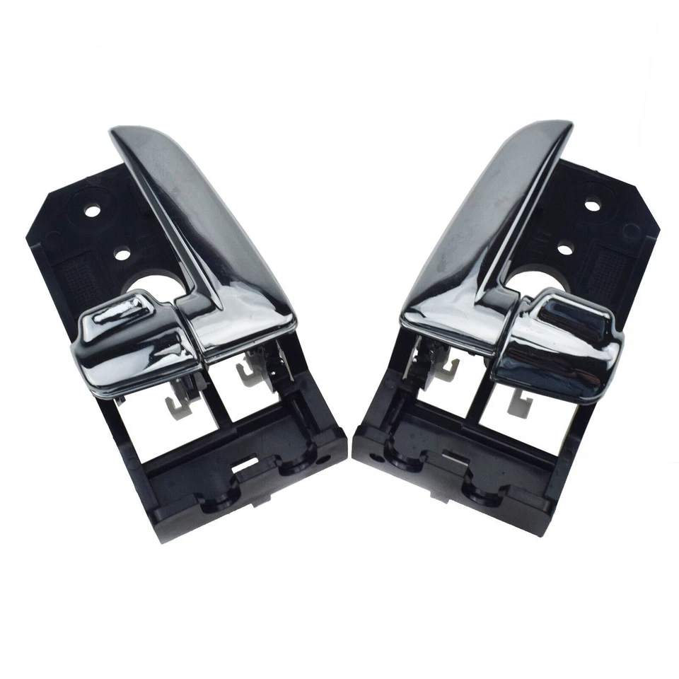 4Pcs Interior Door Handle Chrome Front Rear Left Right For Kia Spectra Spectra5 Foto 4 de 4