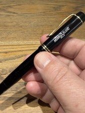 Montblanc 334½ Vintage Fountain Pen 14K EF Nib Black Piston 1930s Private UK