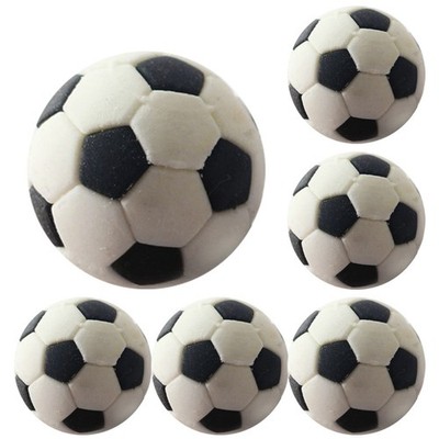 6 Pcs Mini-haus-fußballstatuen Mini-ball-requisiten Mini-Fußbälle