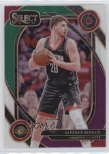 2024 Panini Select Courtside Green White Purple Prizm Alperen Sengun #212 0x49