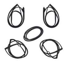 W201 Mercedes 190 T&uuml;rdichtungen u. Kofferraumdichtung 5 St. Dichtung Dichtsatz