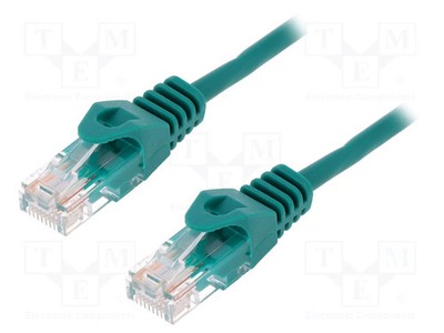 RJ45-Stecker,beiderseitig Patch cord PVC CCA U/UTP Line 5e