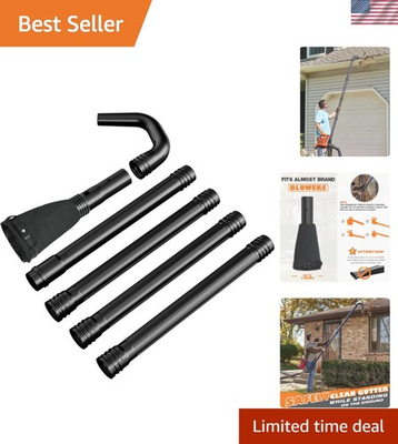 #ad Universal Leaf Blower Gutter Cleaning Attachment 11ft for Easy Cleaning $70.39