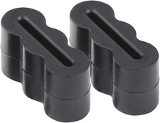 30 Pack Drawer Slide Rubber Bumpers   Universal Drawer Stoppers Slide End Cap...