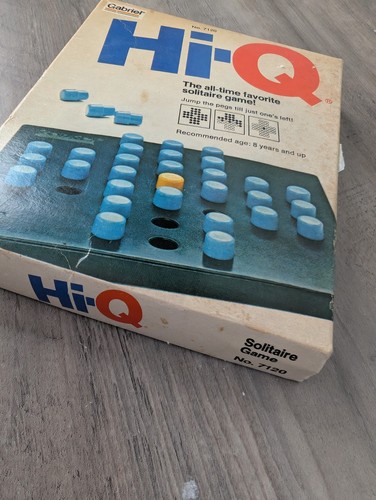 Vintage 1978 HI-Q Gabriel #7120 Solitaire Game COMPLETE - Picture 8 of 11