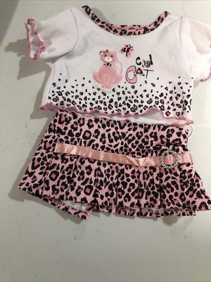 Build A Bear- 2 Pce  Cool Cat Outfit