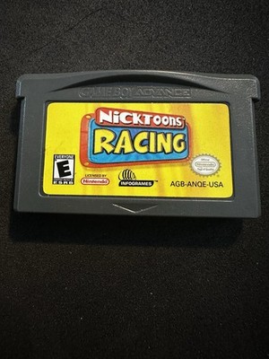 Nicktoons Racing (Nintendo Game Boy Advance, 2001) Authentic Cartridge TESTED